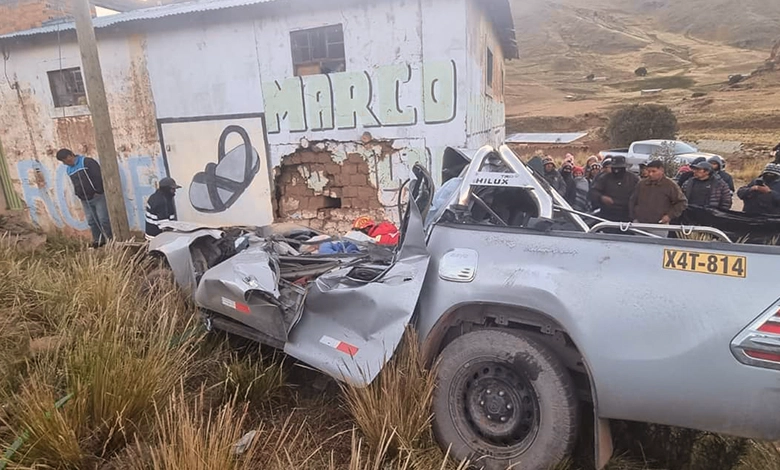 Alcalde de Antauta Regidor y Funcionario fallecen en lamentable accidente 1