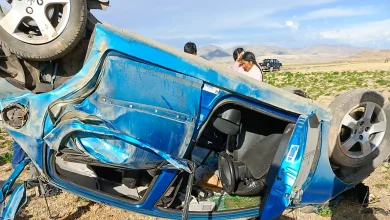 Accidente vehicular en la ruta Ayaviri Umachiri 1